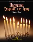 Hanukkah, Festival of Lights Concert Band sheet music cover Thumbnail